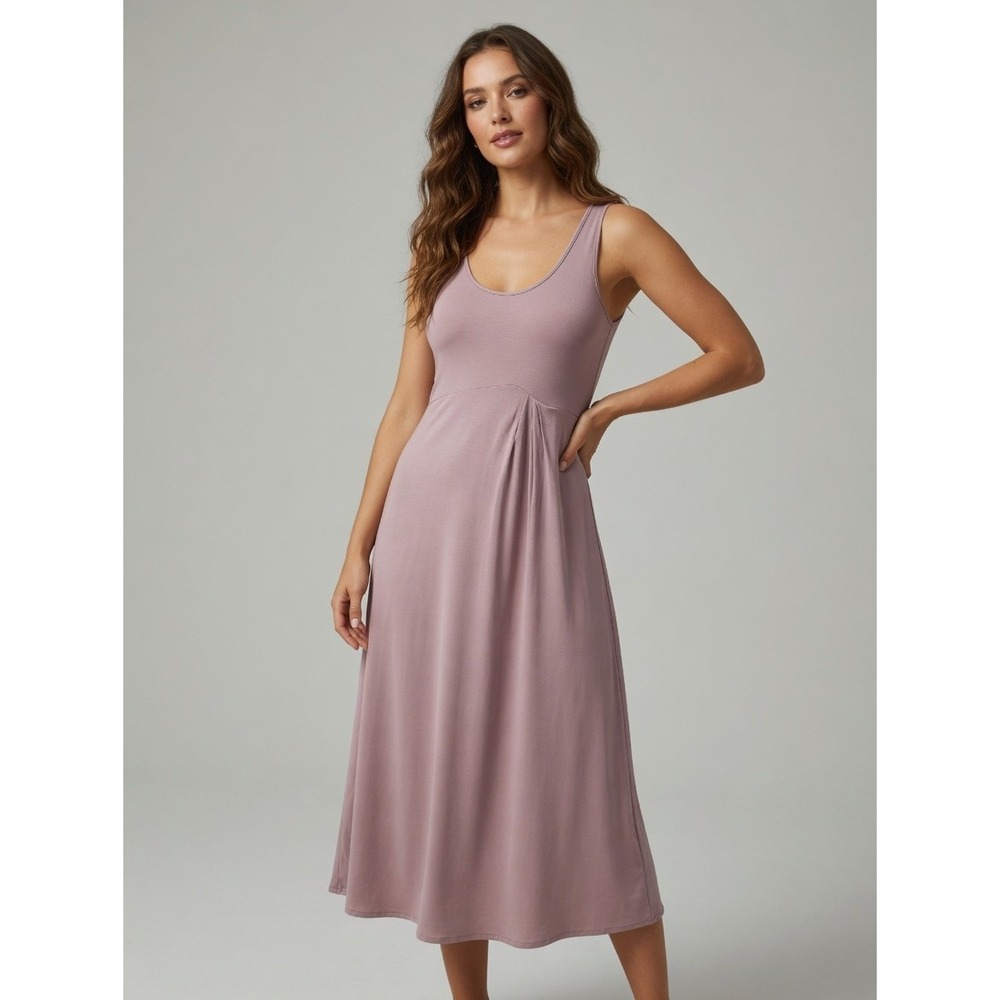 by anthropologie Mauve Maxi Dress Small Classic Wedding Guest Summer Boho‎